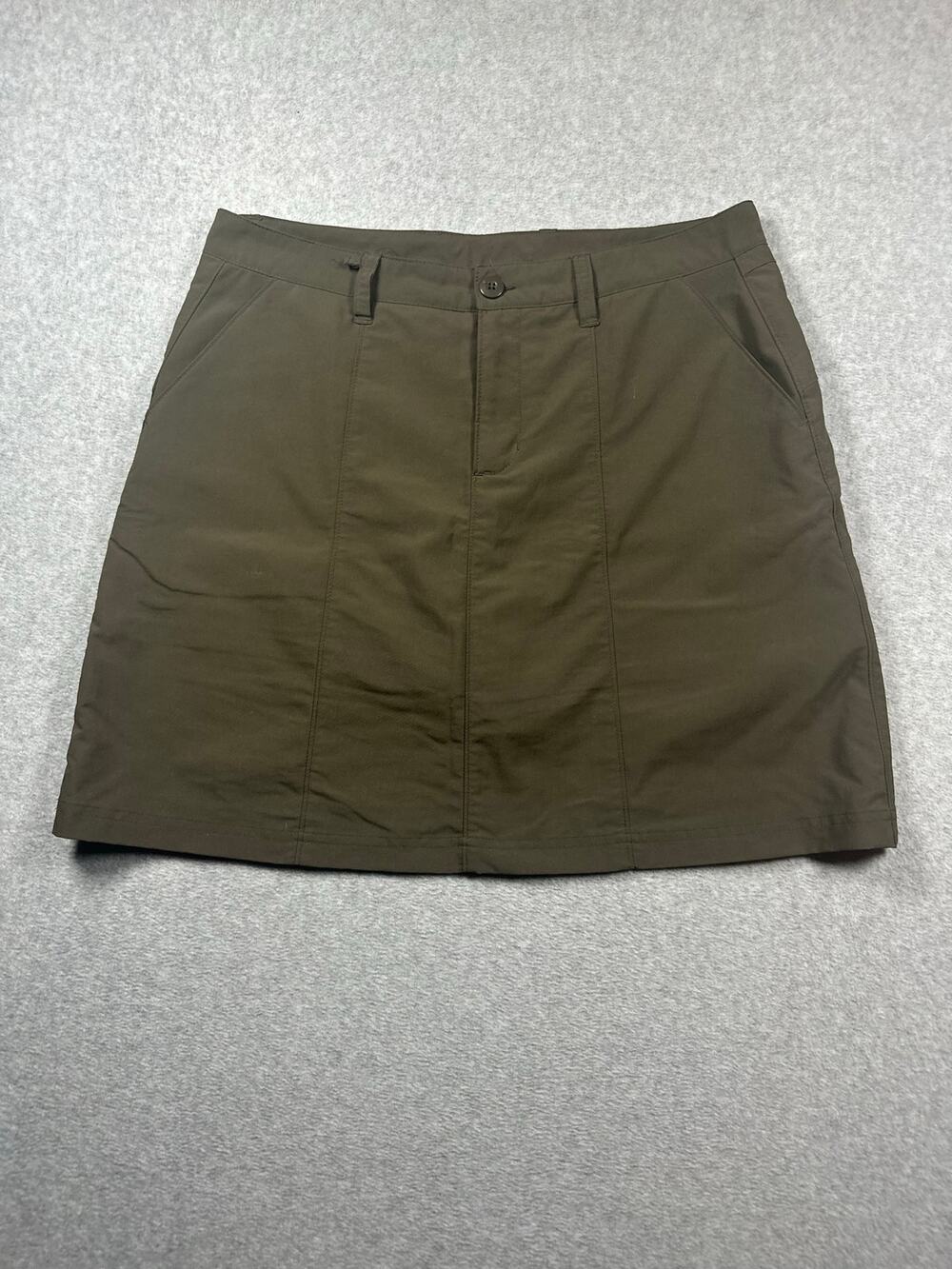 Patagonia InterContinental Hideaway Mini Hiking Skirt Women's Size 10 Green